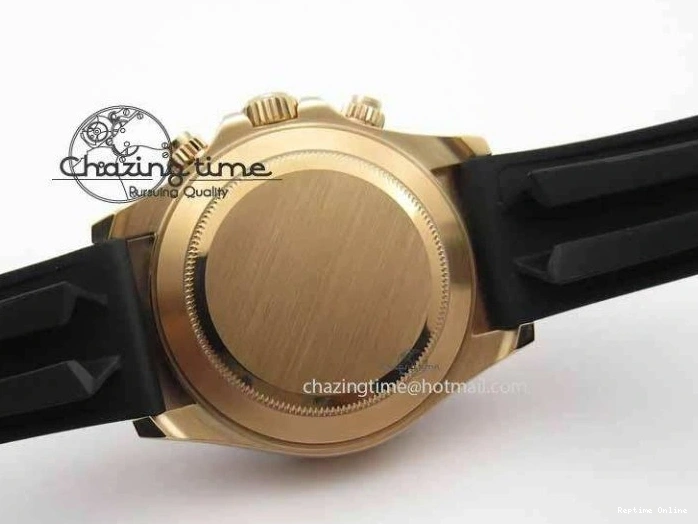 0417 RelaxedFit Daytona 116515 Noob 1:1 Best Edition Rose Gold Dial On Black Rubber Strap A7750(Free Extra Strap) 3740